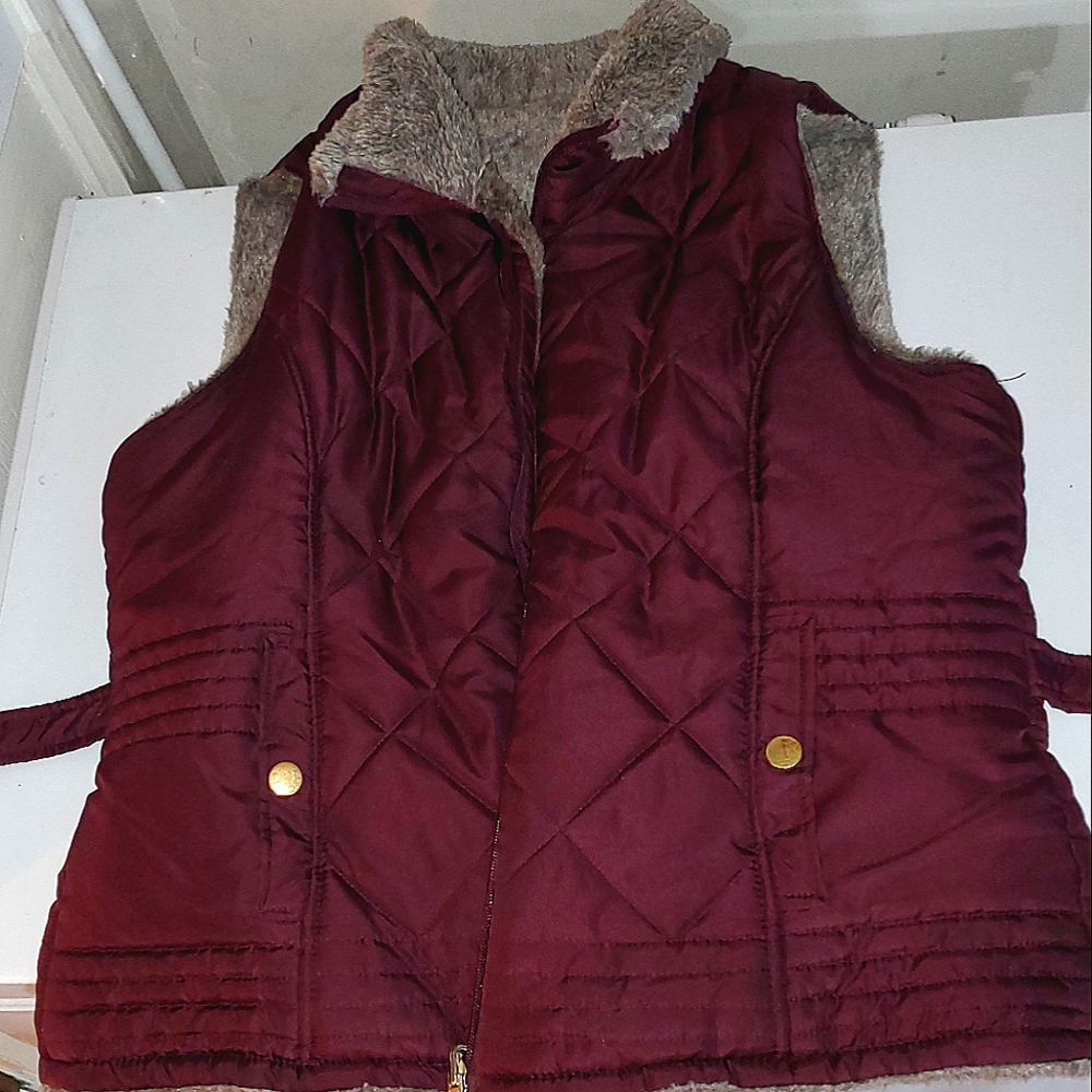 Maurices Fur Vest